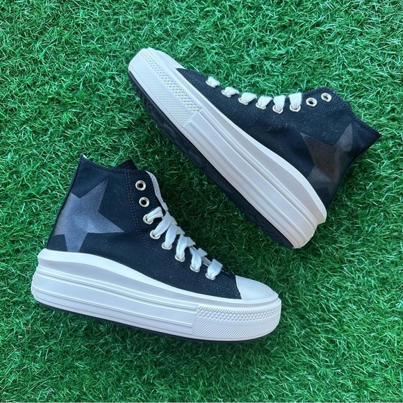 💝Converse Chuck Taylor All Star Move Hi - Picture 4 of 8